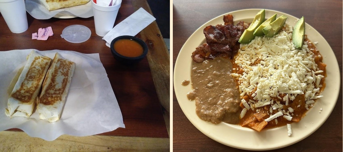 Hernandez Mexican Restaurant Menu